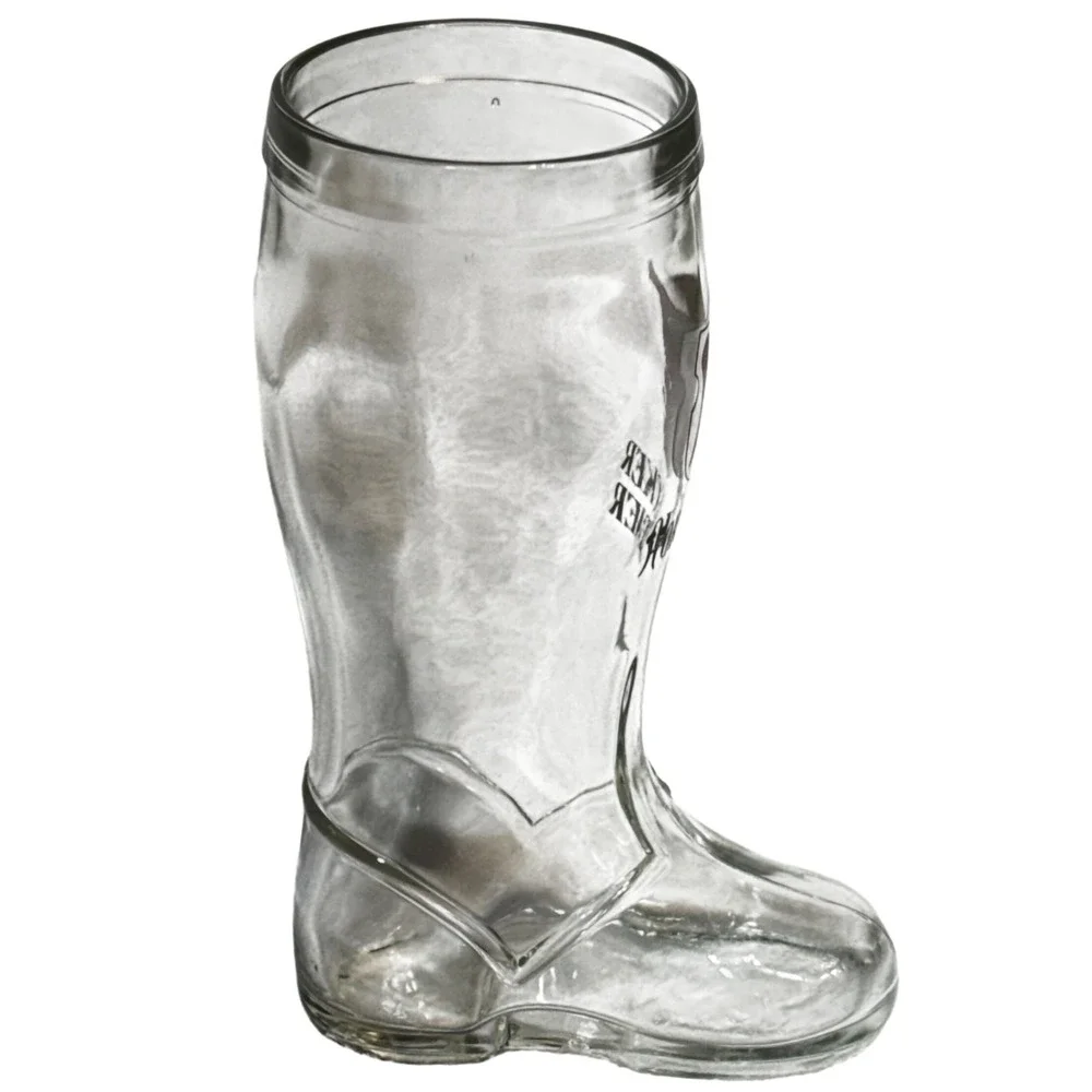 Hornecker Bier Glass Boot Das Boot German Beer Mug Barware Clear Glass